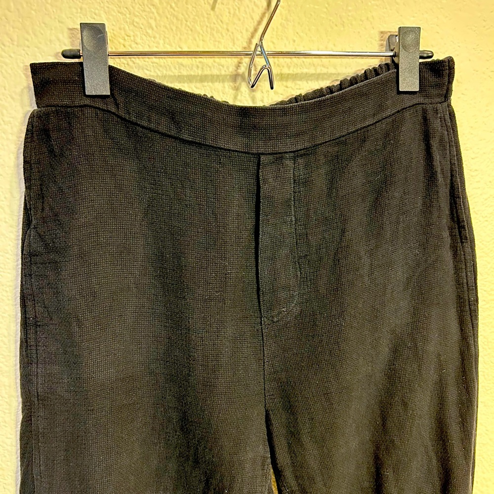 Curator SF Women's Black Gauze Pull-On Pants